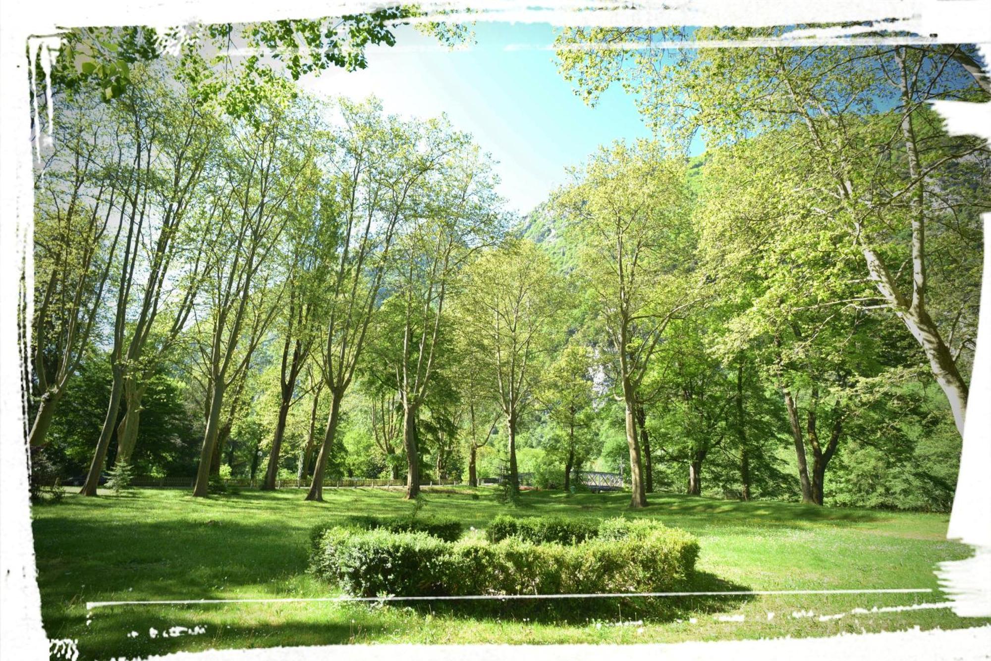 Residence Thermale Du Parc Ornolac-Ussat-les-Bains Bagian luar foto